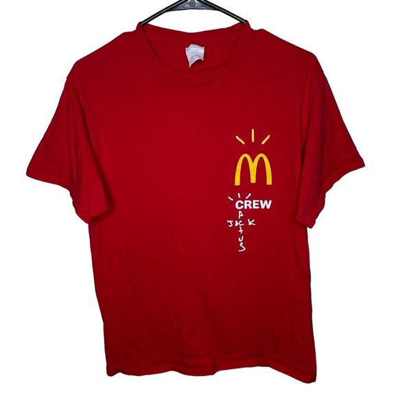Travis Scott X McDonald’s T Shirt Medium - Picture 1 of 4